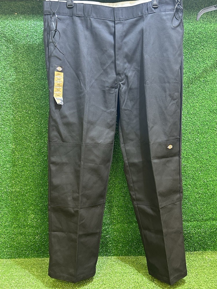 Dickie’s Men’s Relaxed Fit Cargo Work Pants Black Size 42x32 Loose Fit NWT
