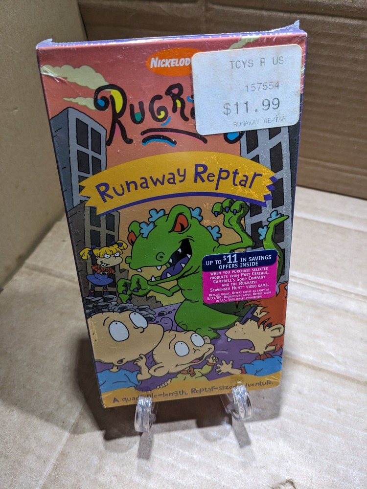 NEW SEAELD - Rugrats - Runaway Reptar (VHS, 1999)