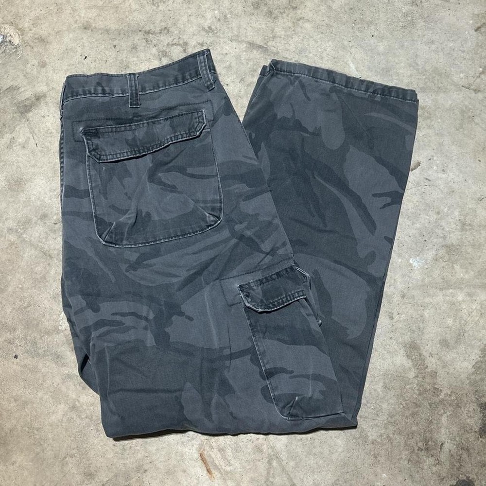 wrangler camo cargo pants 38 GREY