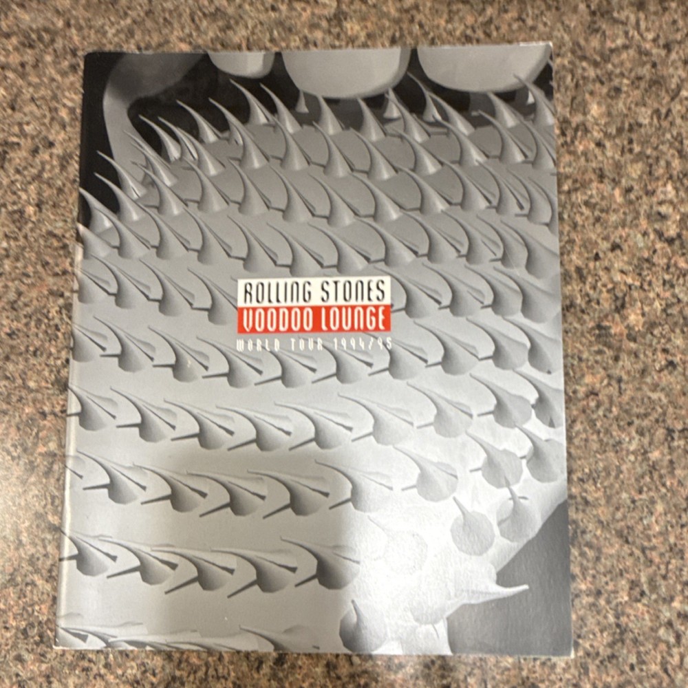 Rolling Stones Voodoo Lounge World Tour 1994/95 Concert Program Booklet