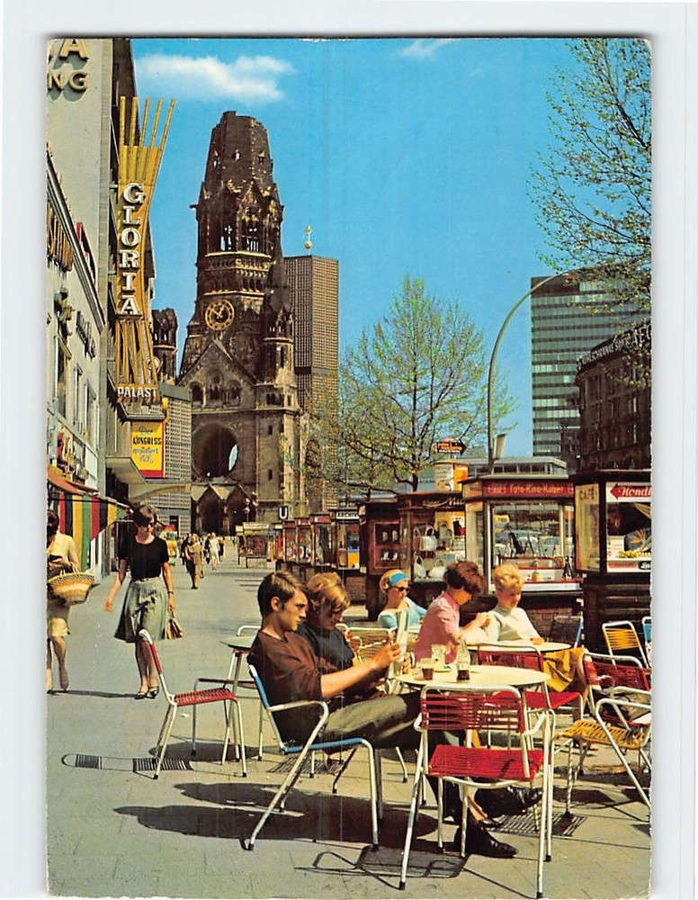 Postcard Kurfurstendamm Berlin Germany