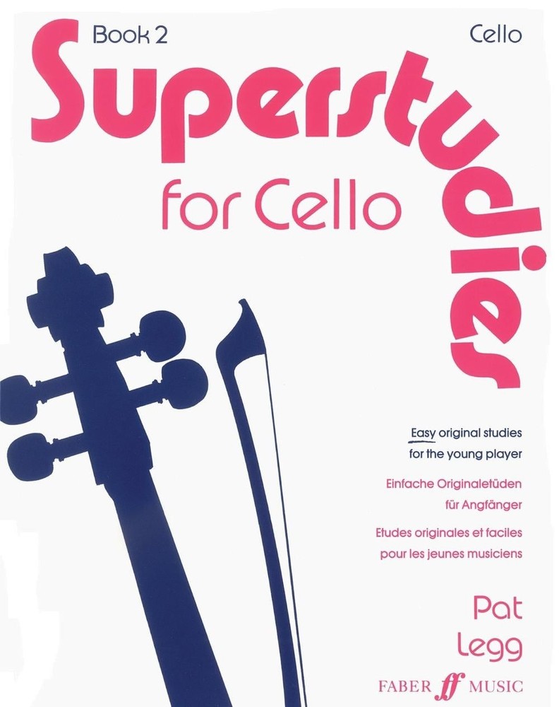 Superstudies Cello Book 2 by Pat Legg (English) Paperback Book
