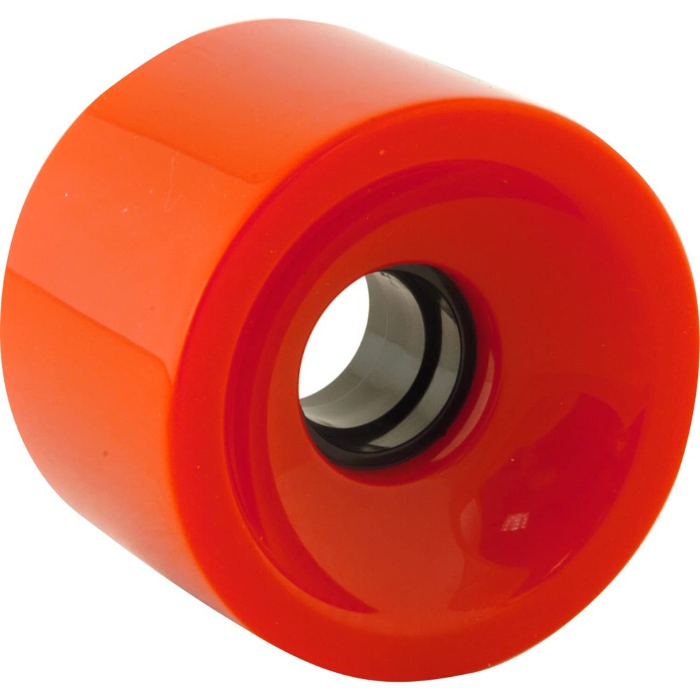 70mm Red Blank Longboard Wheels Set of 4 for Smooth Rides