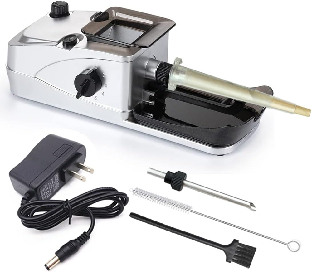 Electric Cigarette Rolling Machine for Pre Rolled Cones, Automatic & Easy