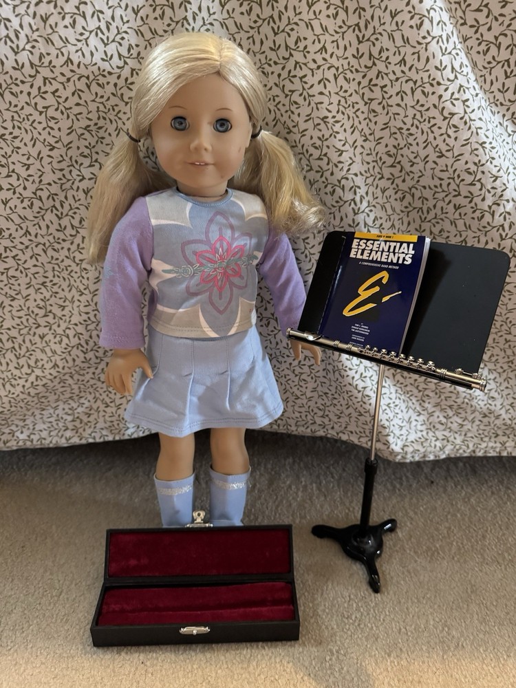 American Girl Flute and Stand (partial)