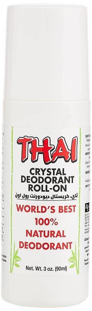 Thai Crystal Mist Roll On By Thai Deodorant Stone - 3 Oz, 3 Pack