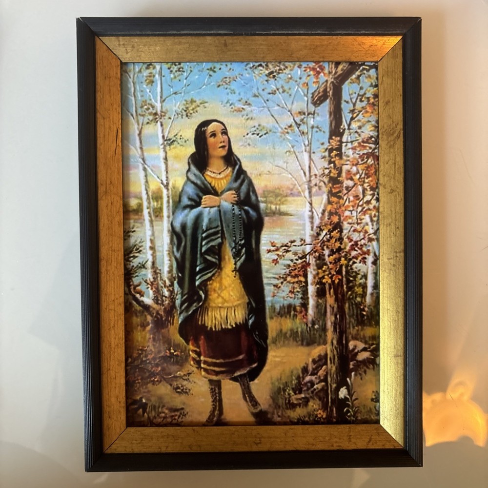 Kateri Tekawitha Framed Print Catholic Native American