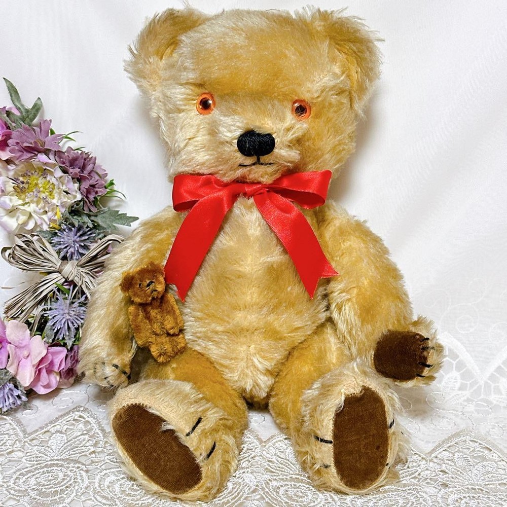 Chad Valley 1950's antique teddy bears British antique bears #bc5780