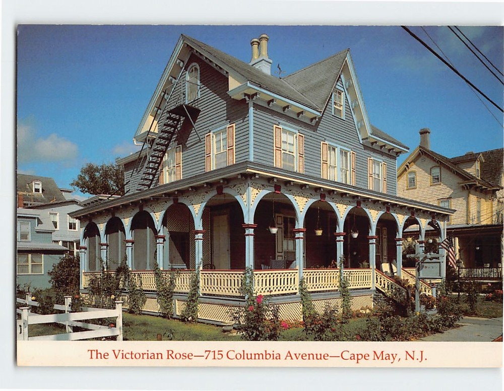 Postcard The Victorian Rose Cape May New Jersey USA