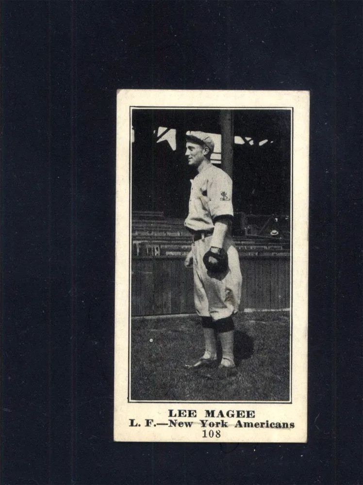 M101 Sporting News #108 Lee Magee New York (Poor) [MK] Appears Much Nicer!