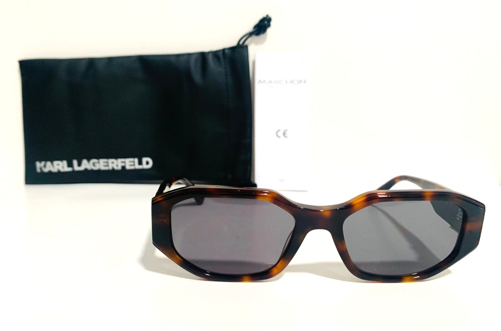 Karl Lagerfeld Kl6073S 240 Havana Gray Authentic Sunglasses 54-18-140