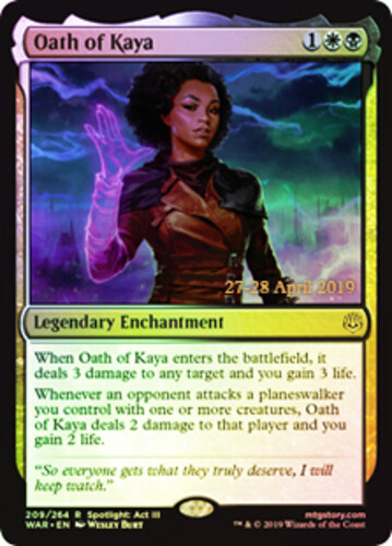 Pre-Release Promos - Oath of Kaya - Foil - Prerelease Promo