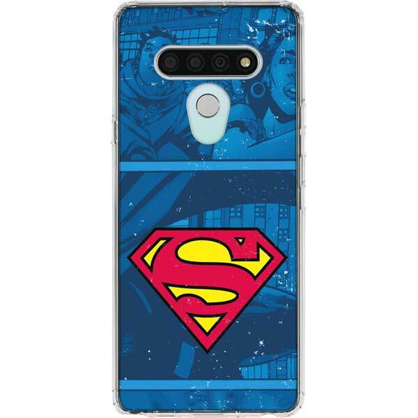 DC Comics Superman LG Stylo 6 Clear Case - Superman Logo