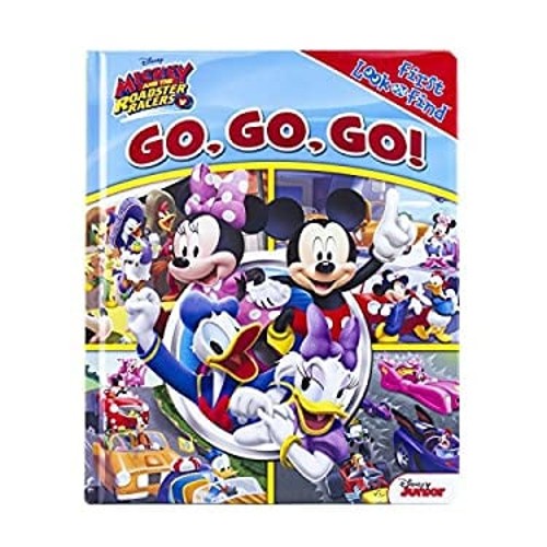 Disney Mickey and the Roadster Racers: Go, Go, Go! Look and FindFree US Delivery | ISBN:1503722988