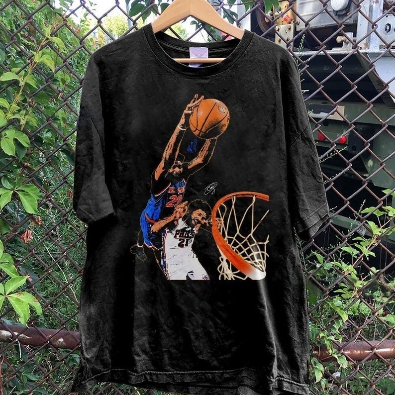 Mitchell Robinson Dunk Joel Embiid Vintage T Shirt