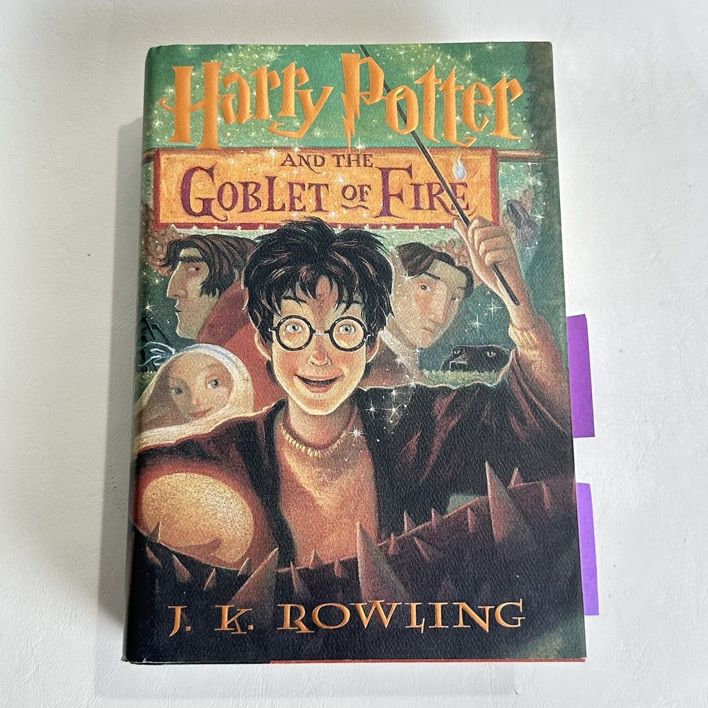 Harry Potter And The Goblet of Fire True 1st Edition 1st Print 2 Errors RARE!!!