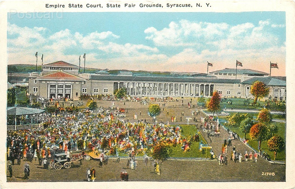 NY, Syracuse, New York, Empire State Court, State Fair Grounds, Wm. Jubb 21705