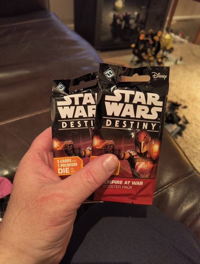 Lot of 9 Star Wars Destiny Empire At War Booster Pack Brand New Sealed
