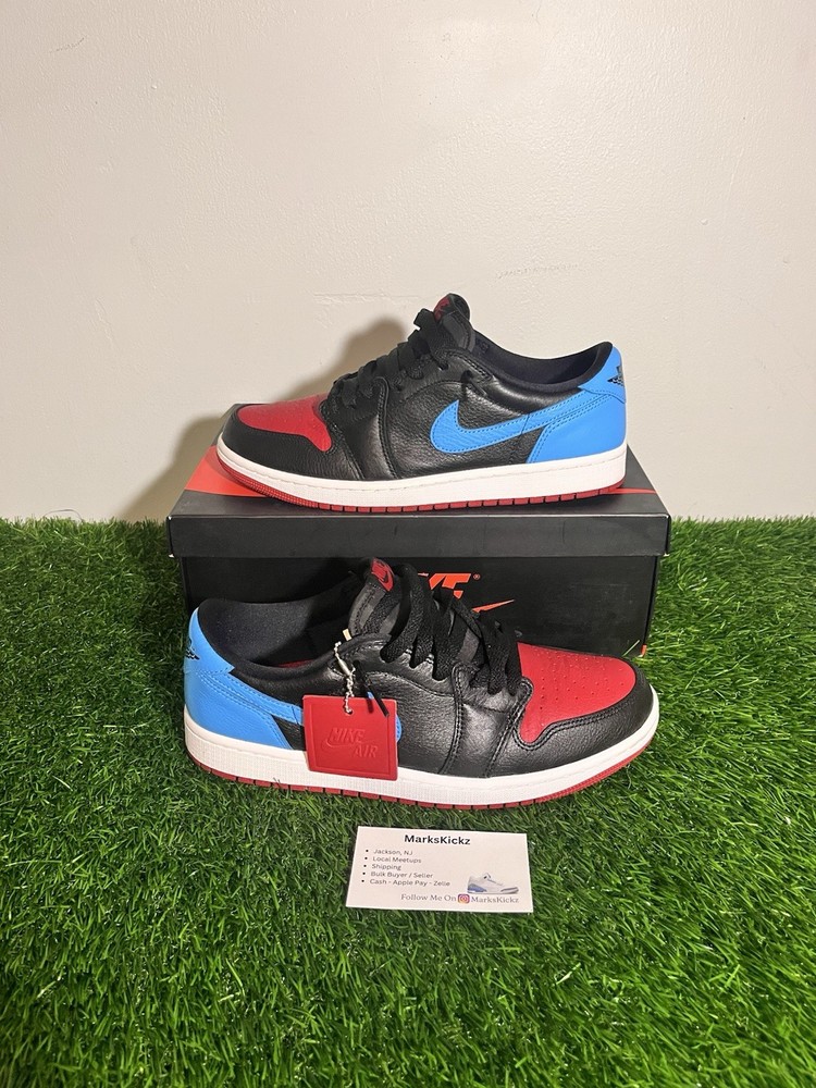wmns air jordan 1 retro low og nc to chi size 10 / size 8.5 MENs
