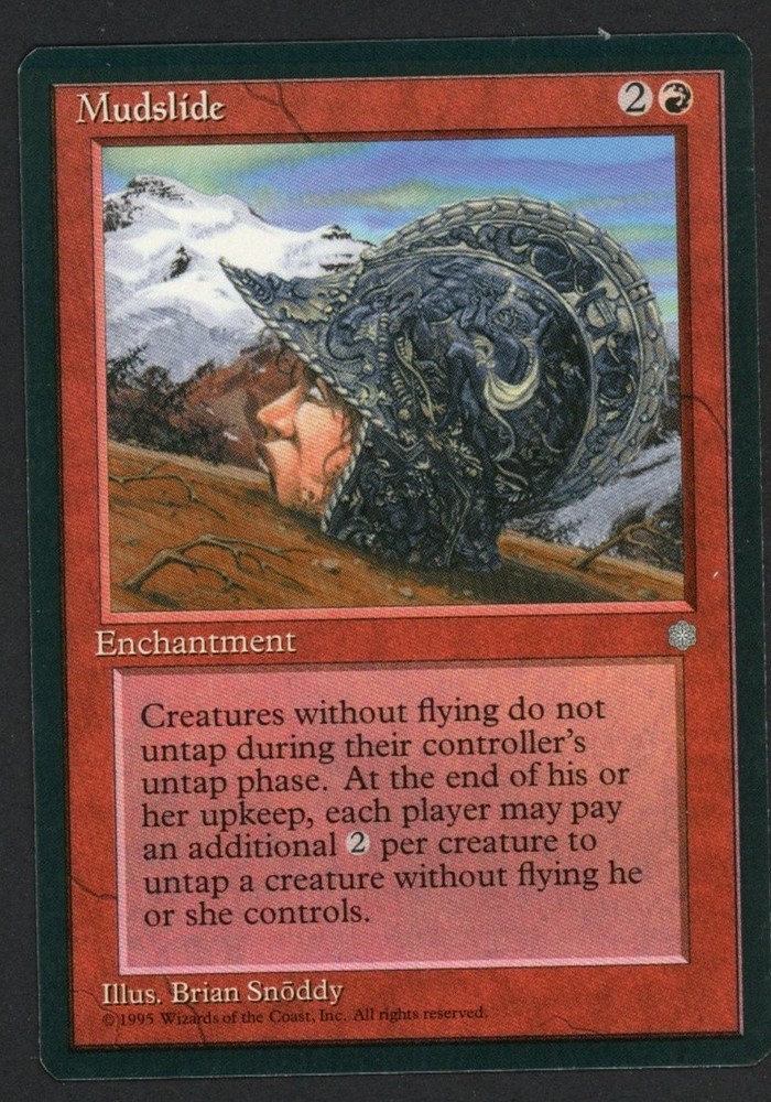 ***Mudslide*** MTG Ice Age Magic Kid Icarus