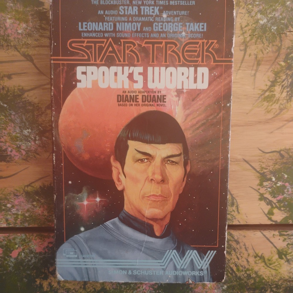 Spock's World by Diane Duane (1989, Audio Cassette) Star Trek Audio Book