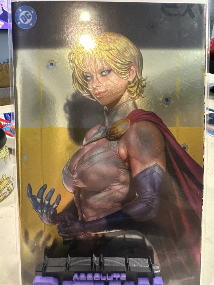 Justice League Unlimted #11 Foil Kyuyong Eom Nycc Excluisve Power Girl