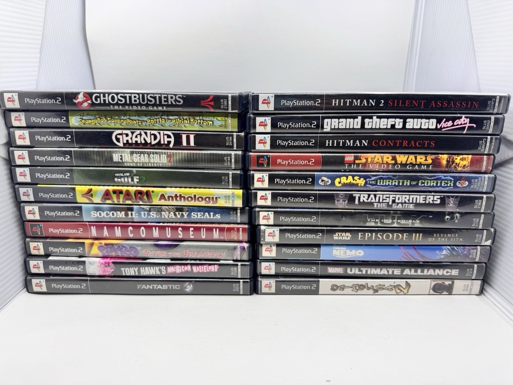 PS2 Game Lot (22 Games) [Good Condition] Tested & Working