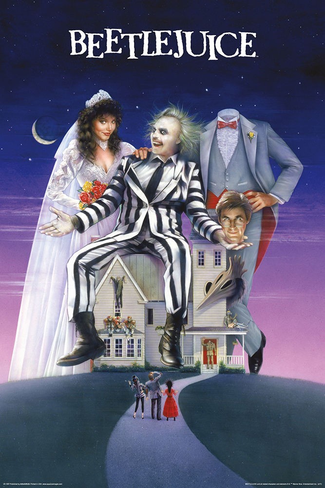 Poster Studio B - Beetlejuice Movie One Sheet 24x36