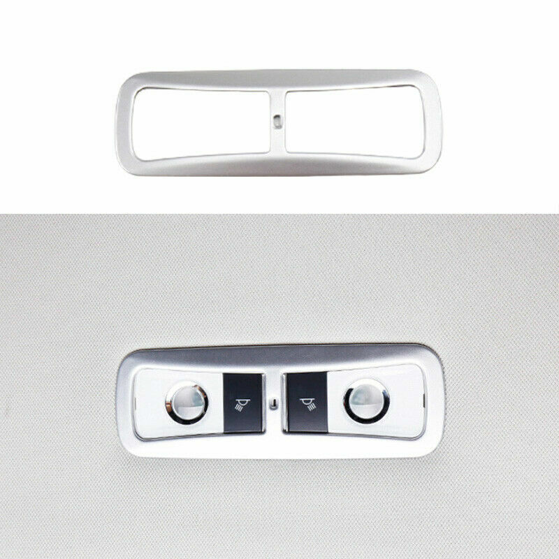 2018-2022 Honda Accord Silver Stainless Rear Reading Light Cover Trim 1pc