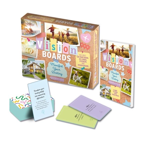 Vision Boards Manifest Your Destiny Kit : Includes 40 Cards, Stickers, and Vi...