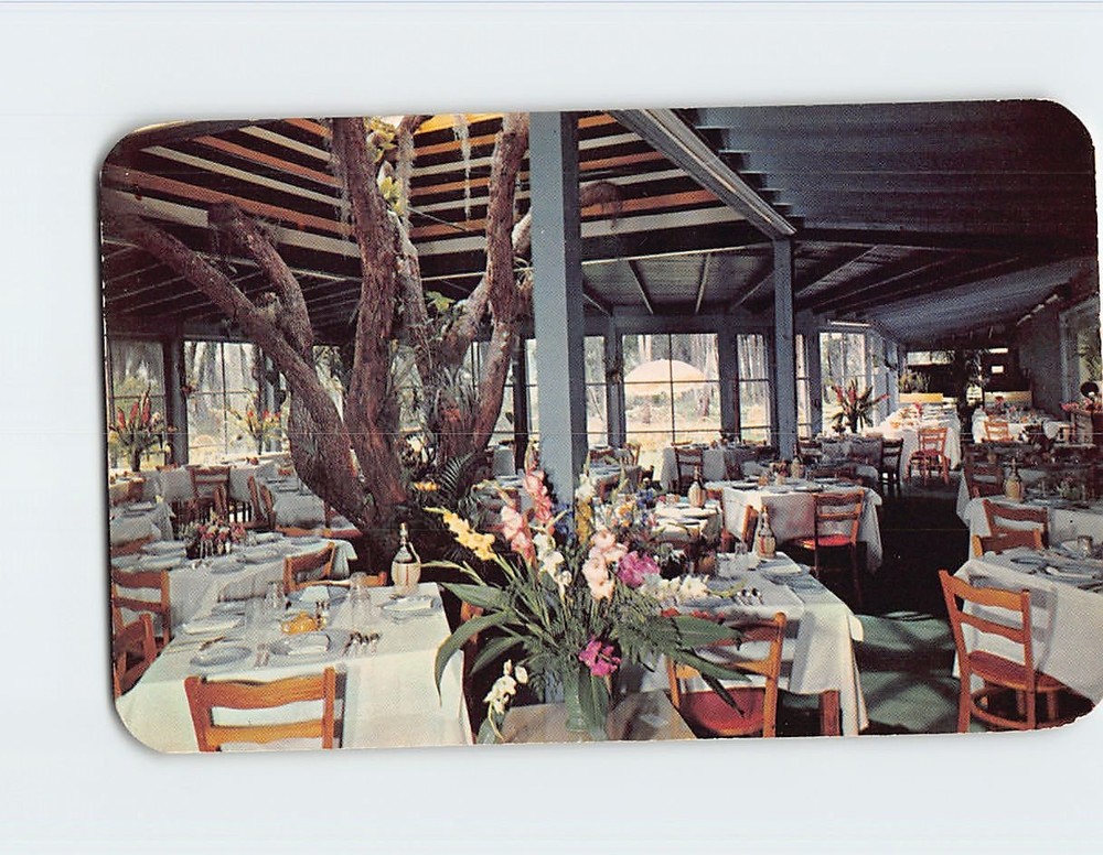 Postcard San Remo Restaurant 1290 So. Ridgewood Avenue Daytona Beach Florida USA