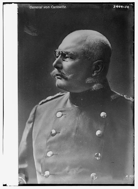 Photo:Gen. Von Carlowitz German Military Portrait 1910s Uniform