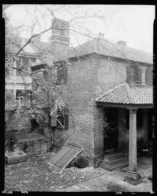 Charleston South Carolina Miles Brewton House 1937 Brick Colonial Home