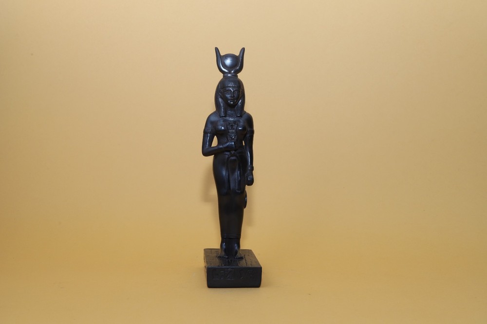 Rare Ancient Egyptian Hathor Statue Pharaonic Antique Antiques Unique BC
