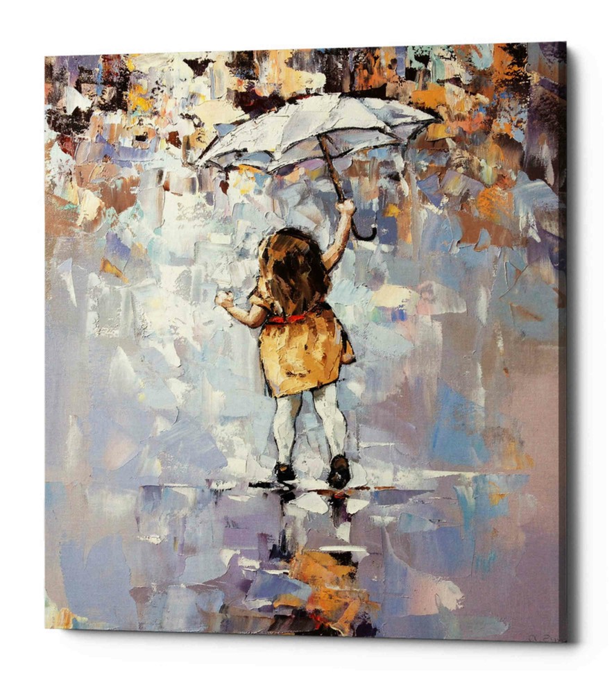 Epic Graffiti 'Letting Up' by Alexander Gunin, Giclee Canvas Wall Art