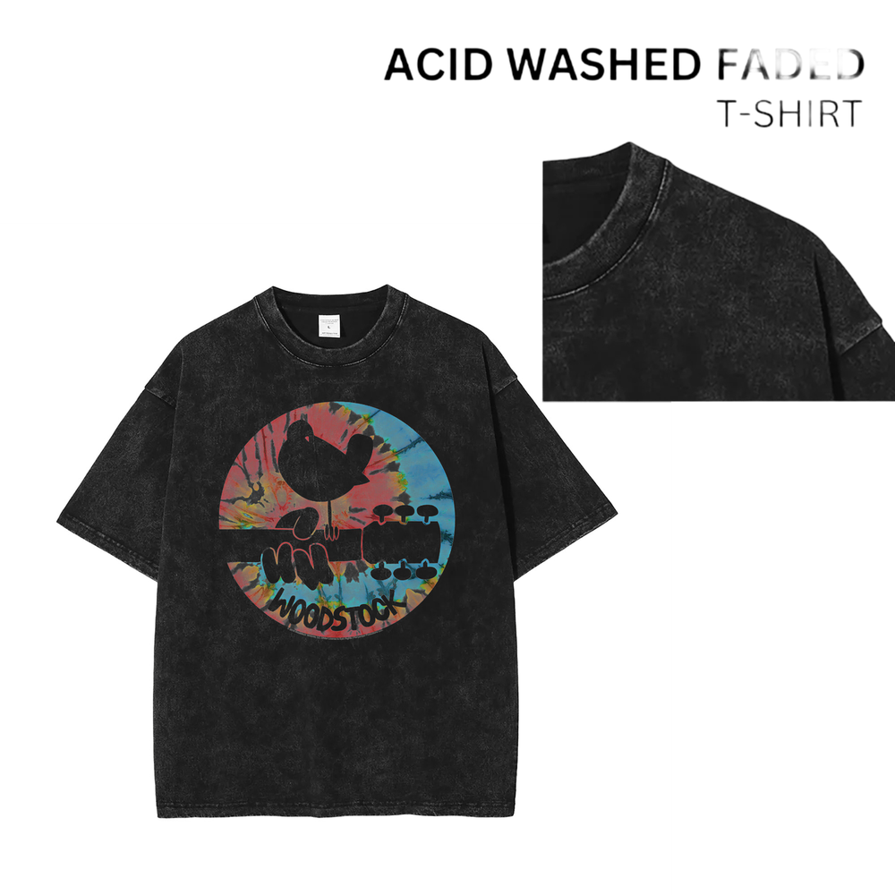 90s Vintage Faded Acid Wash Rock Band T-Shirt Unisex 102398