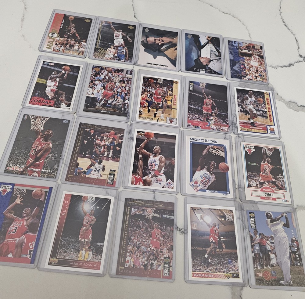 Lot Of 20 Michael Jordan Cards All Different All Nmint To Mint