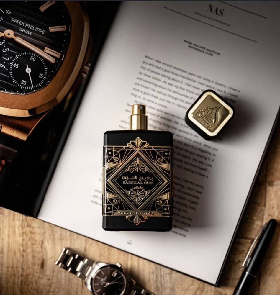 Authentic Lattafa Bade'e Al Oud for Glory Eau de Parfum Spray,  3.4 oz (100ml)