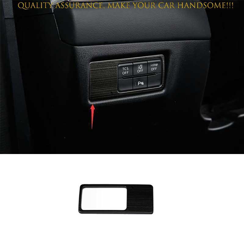 Mazda CX-5 2017-2024 Black Titanium Driver Side Dash Control Cover Trim Replacement