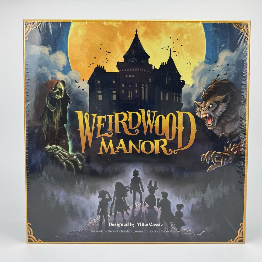 Weirdwood Manor Board Game - Kickstarter Deluxe Edition - Brand New Sealed NIS