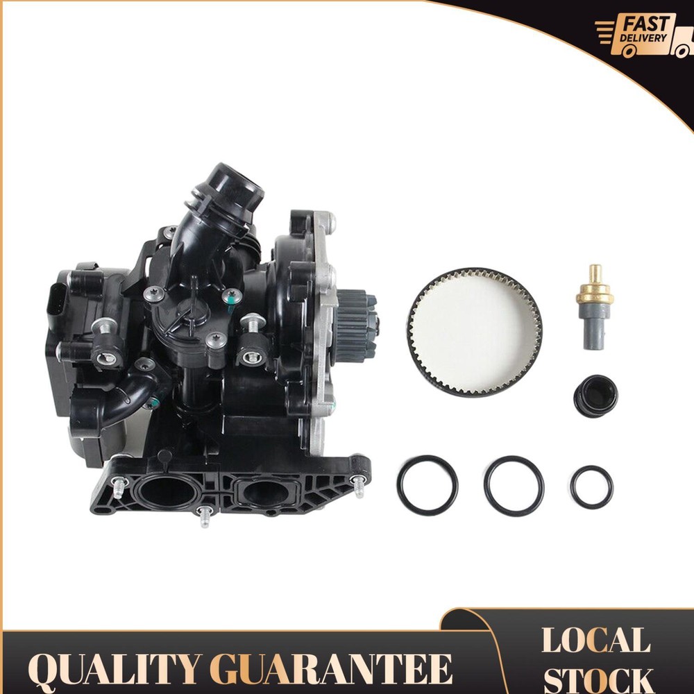 EA888 Engine Water Pump Thermostat Housing For Golf Audi A3 A4 A6 VW 1.8T 2.0T