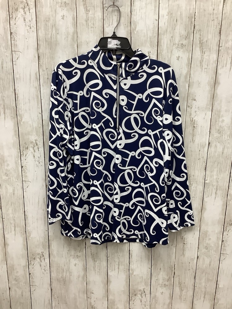 Anthony’s Resort Wear Long Sleeve Pullover Shirt XL 0506-08