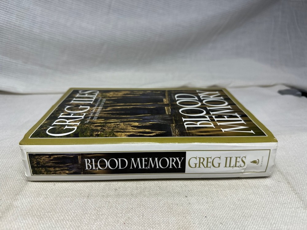 Blood Memory Greg Iles 2005 First Printing Thriller Mystery Scribner