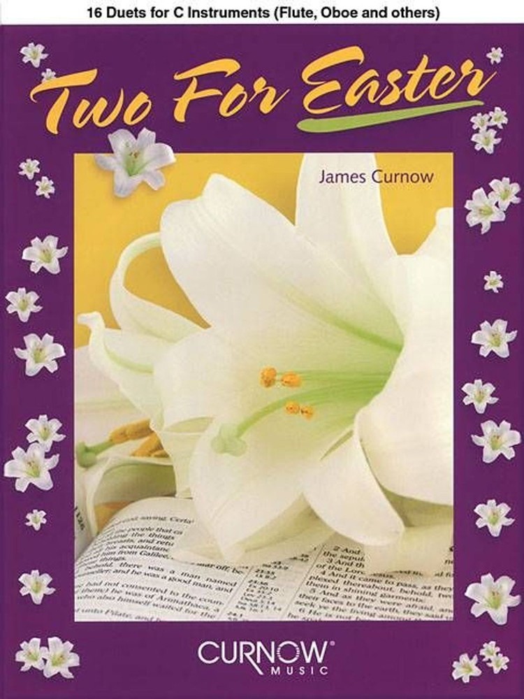 Two for Easter: 16 Duets for C Instruments (English) Paperback Book