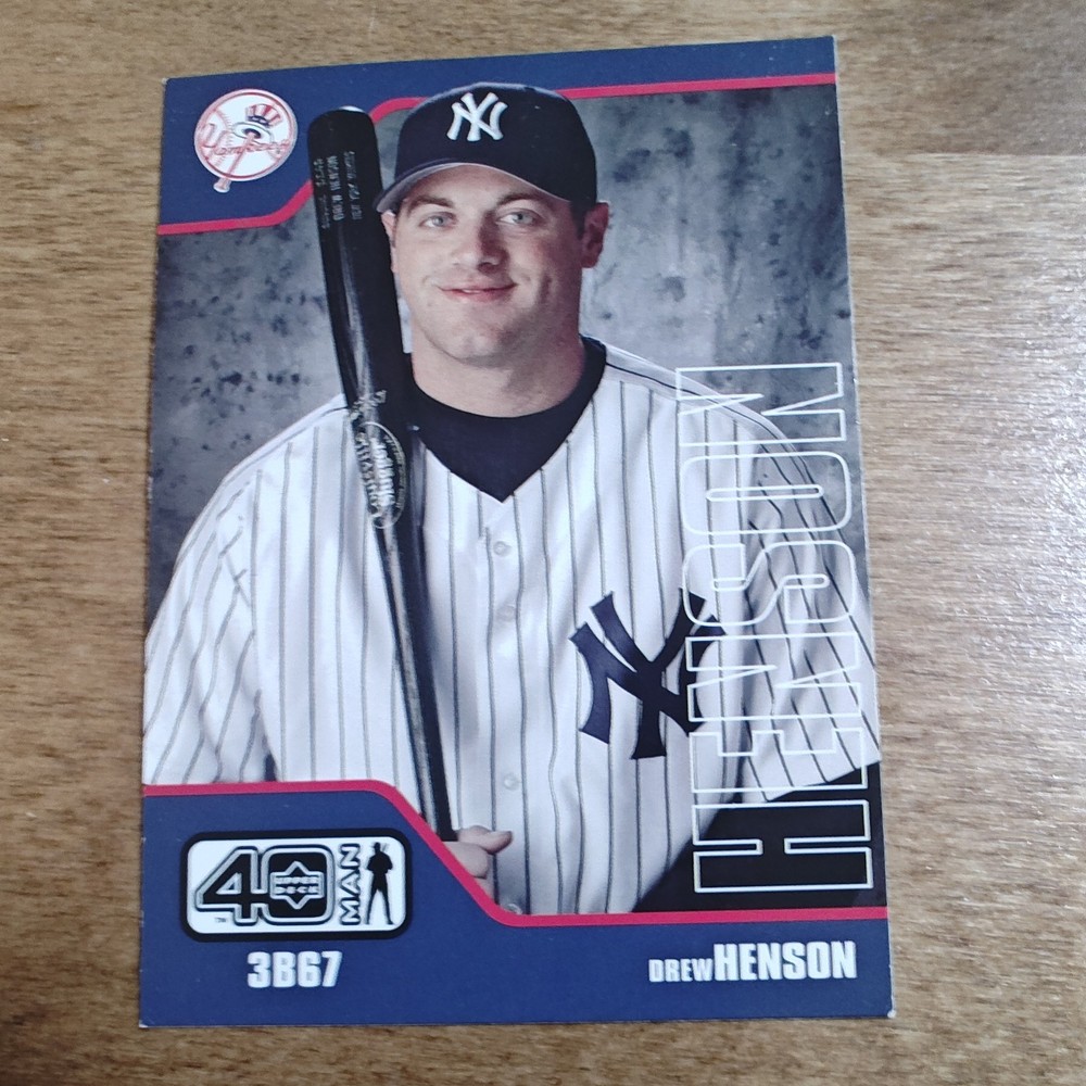 2002 Upper Deck 40-Man Baseball Card #454 Drew Henson