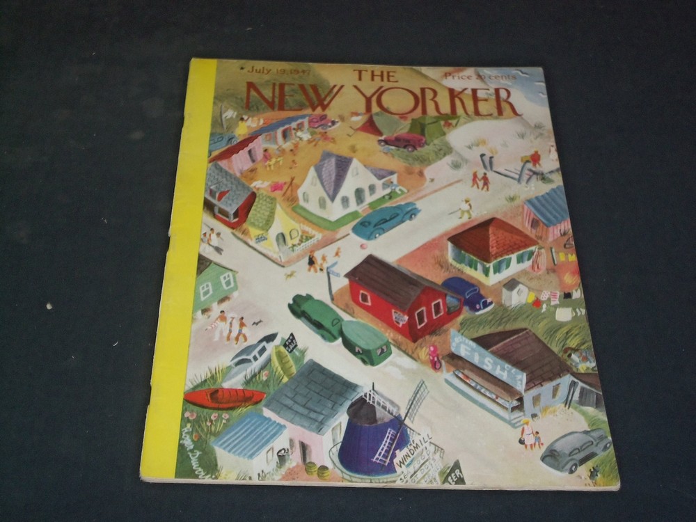 1947 July 19 The New Yorker Magazine - Illustrated Cover - Ny 272