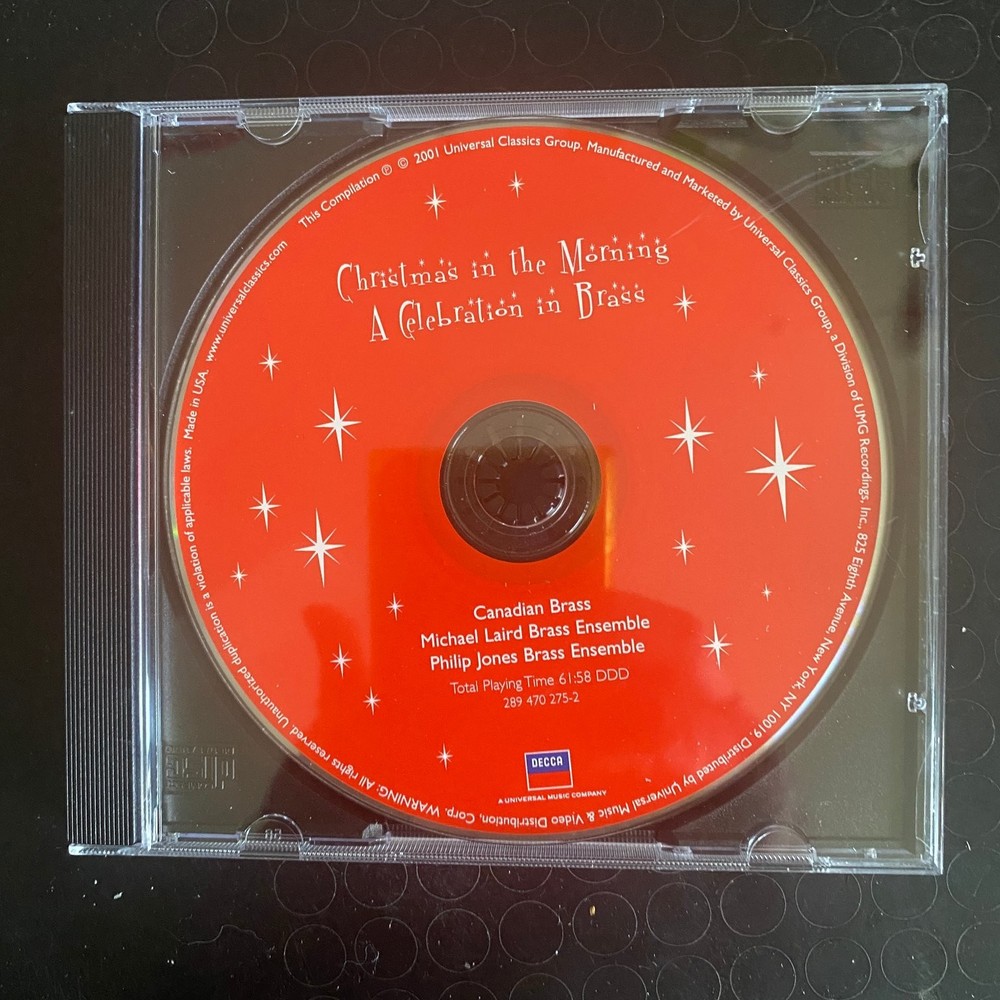 Canadian Brass – Christmas in the Morning CD 2001 Classical Decca