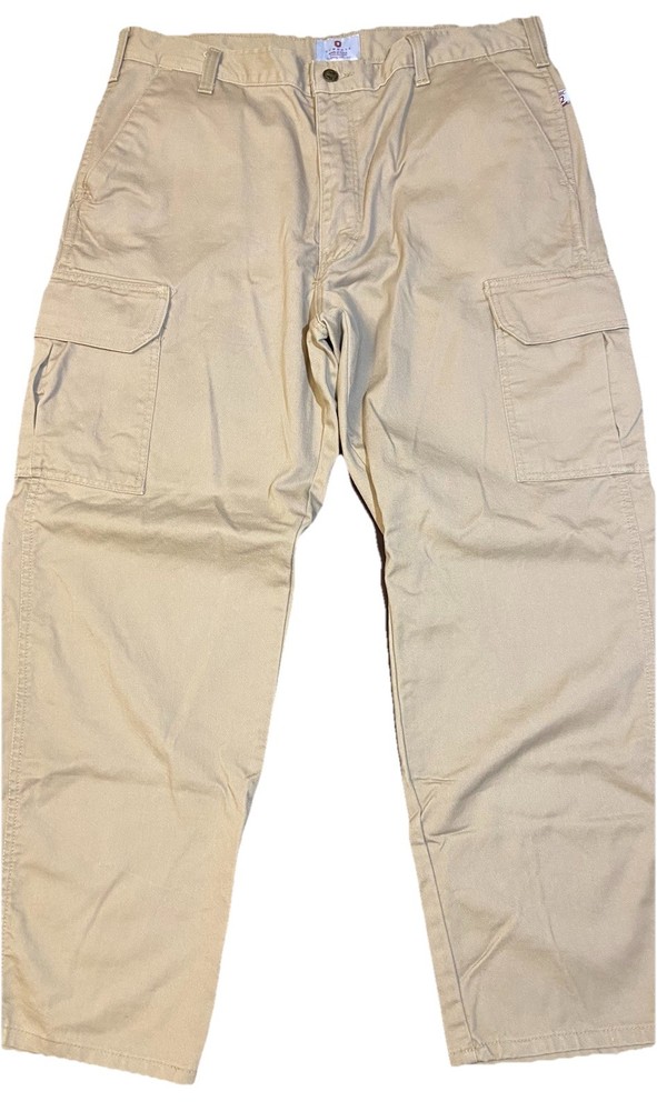 Tyndale FR Pants Men's 38x30(29) Flame Resistant Canvas 6 Pocket Made In USA