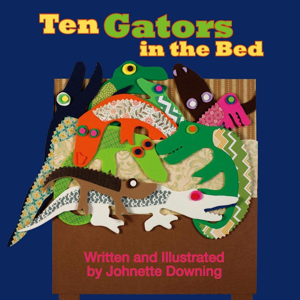 NEW Pelican Publishing Ten Gators in the Bed, LA 9781455626793  Board Book