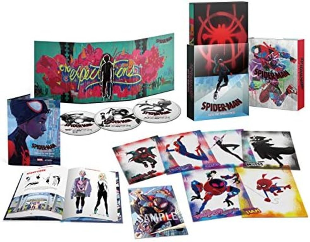 Spider-Man Spider-Verse Premium Edition First Press Limited Edition Blu-ray